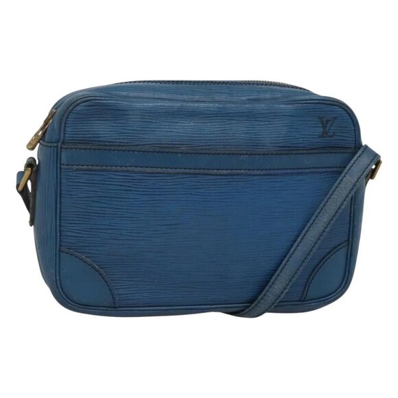 LOUIS VUITTON Epi Trocadero 23 Shoulder Bag Blue - Picture 1 of 15